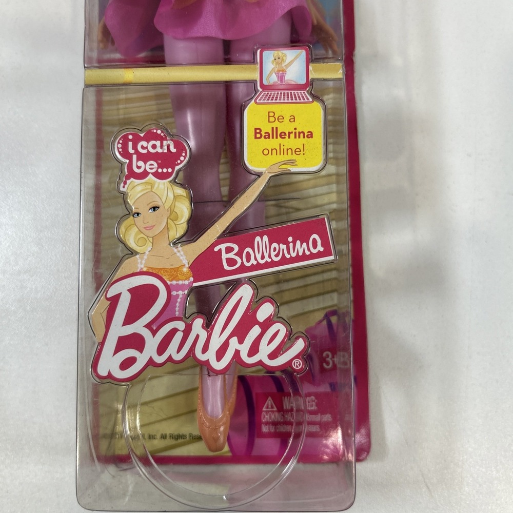 Barbie I Can Be A Ballerina Doll – Mattel Career Series – NIB - Picture 3 of 8